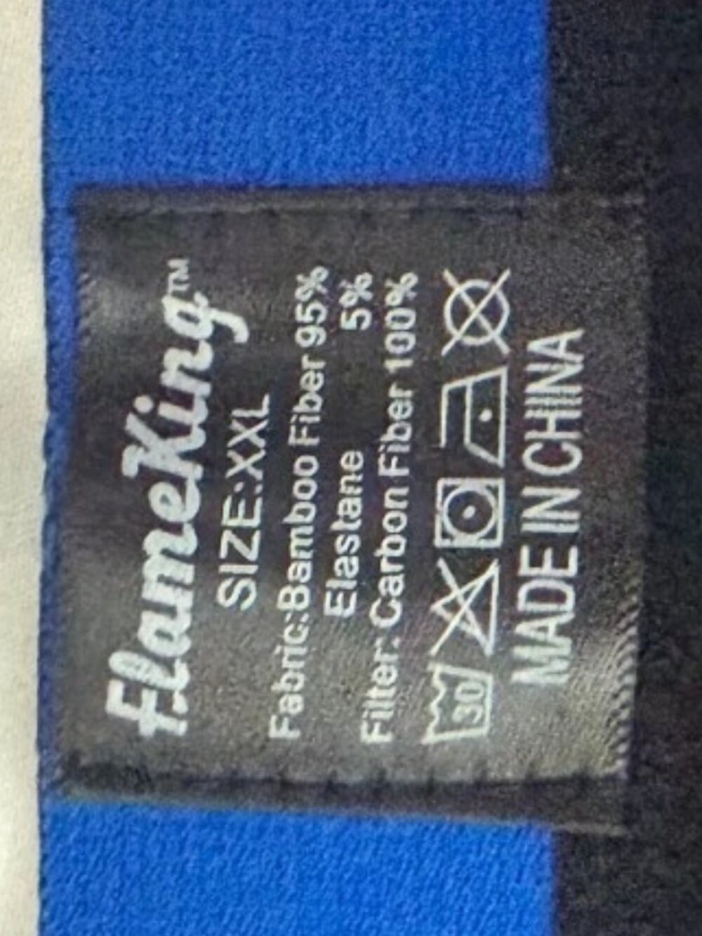 FlameKing 'Containing Your Gas Since 1998' Black UNDERWEAR - MEN boxer - Picture 2 of 3